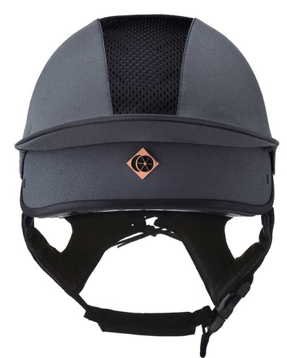 CHARLES OWEN ESME MS1 PRO Riding Helmet - Graphite/Rose Gold Equestrian Safety Gear