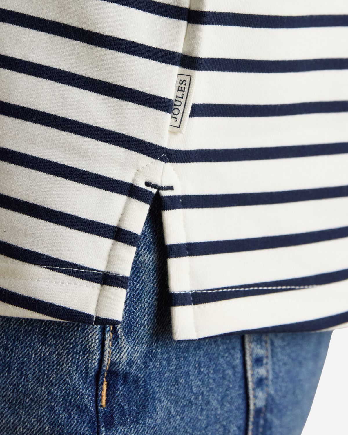 Joules Tallie Sweat Long Sleeve Top Navy/Cream
