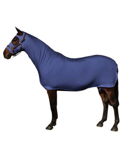 SUPREME PRODUCTS Body Wrap - Navy. Horse Lycra Suit for Grooming, Coat laying, keeping plaits intact. Equiflair.