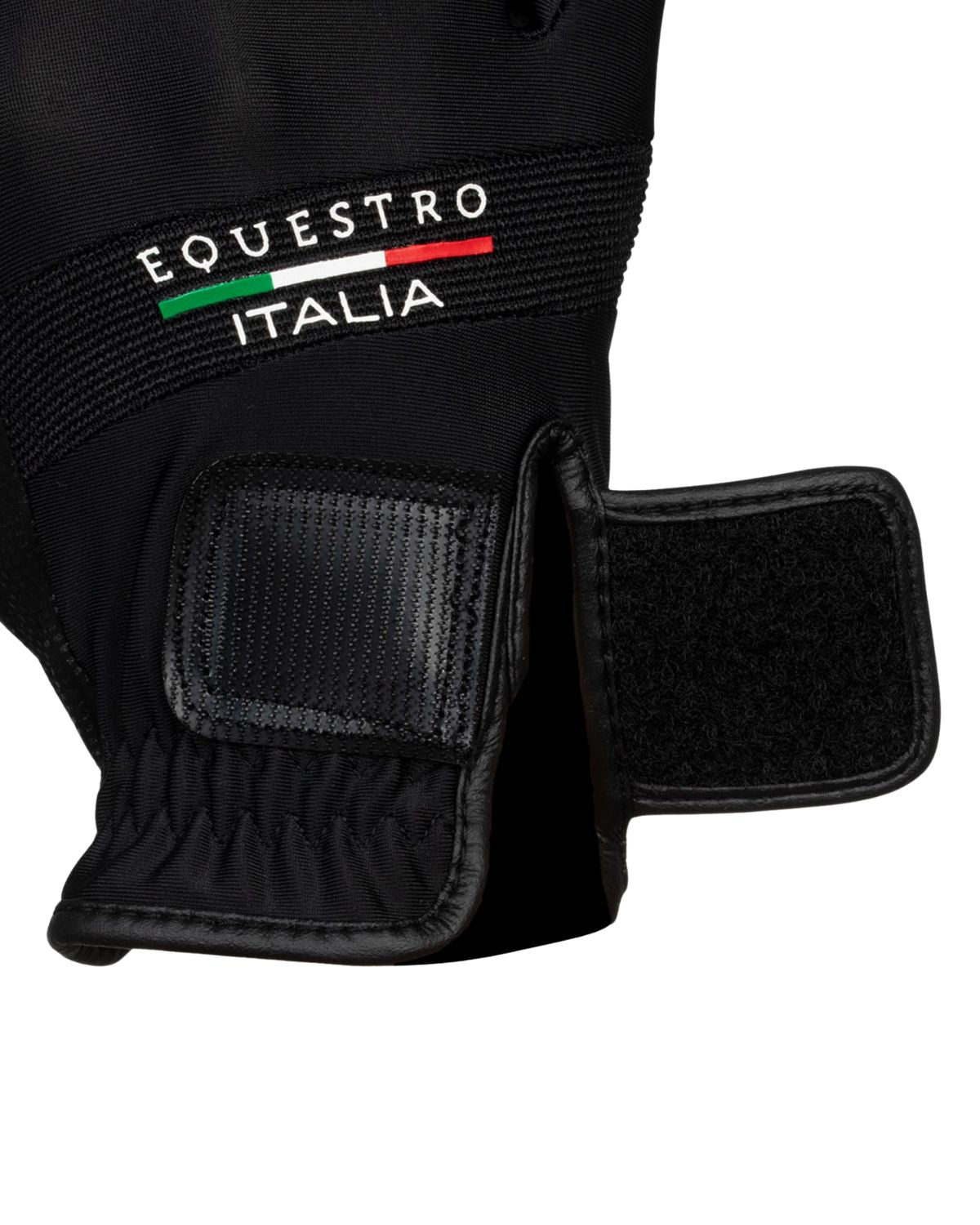 Equestro Gloves In Technical Fabric Equestro X Fise Black