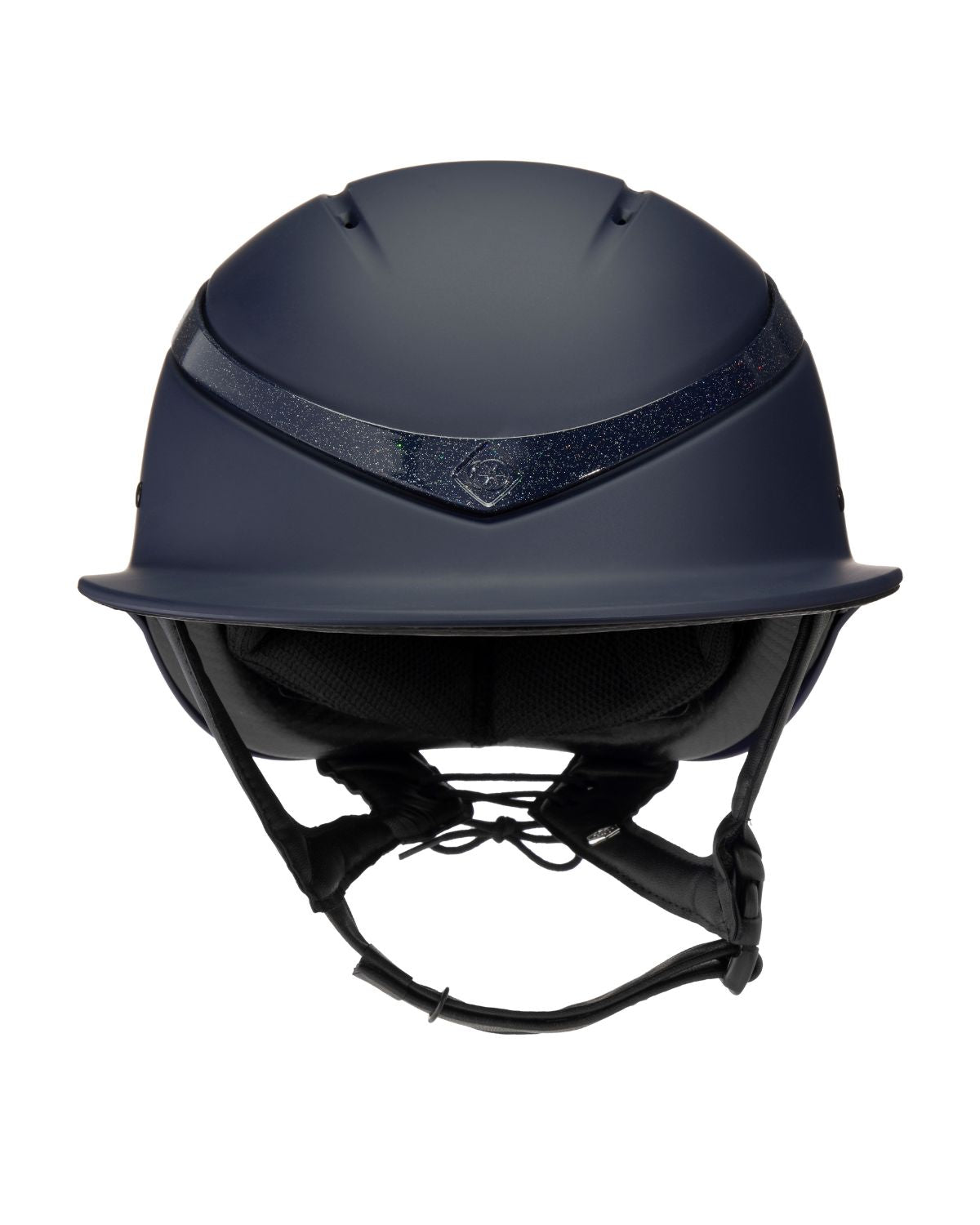 CHARLES OWEN This Esme Luna Riding Helmet Wide Peak Midnight Navy Equestrian Safety Gear