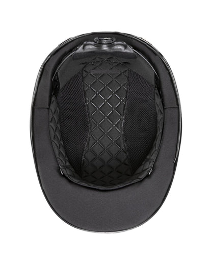 Uvex Exxeed Shiny Chrome Riding Helmet  - Black