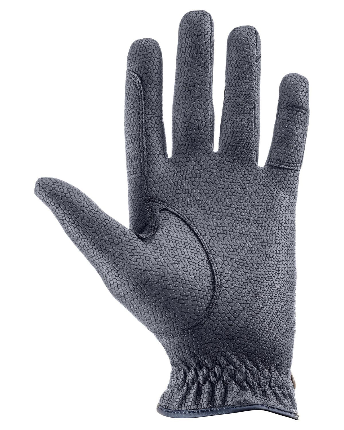 UVEX I-PERFORMANCE 2 Riding Glove - Blue: Equestrian glove with grip, touchscreen compatible. Durable, Comfortable & High Performance.