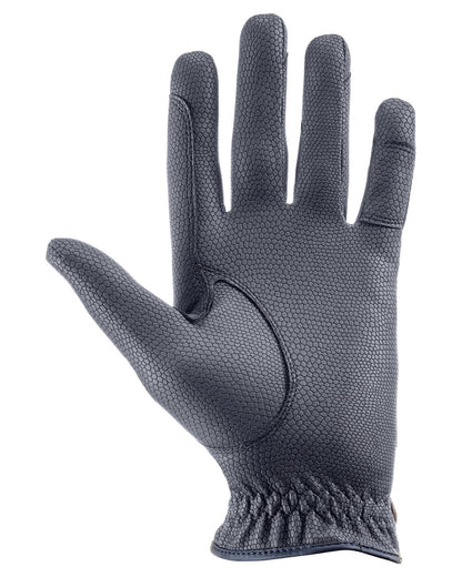 UVEX I-PERFORMANCE 2 Riding Glove - Blue: Equestrian glove with grip, touchscreen compatible. Durable, Comfortable & High Performance.
