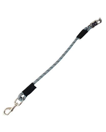 KM Elite Grey Bungee Trailer Tie: Quick Release, Durable Horse Restraint