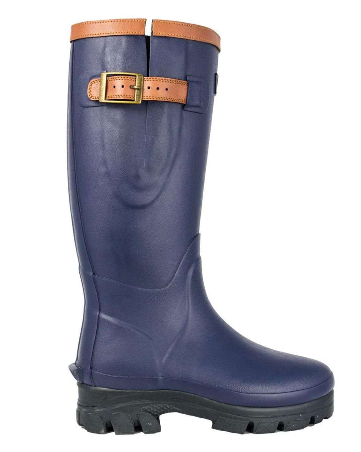 WOOF WEAR Neo Welly Navy Blue Wellington Boot - Neoprene Rubber Wellies for Women