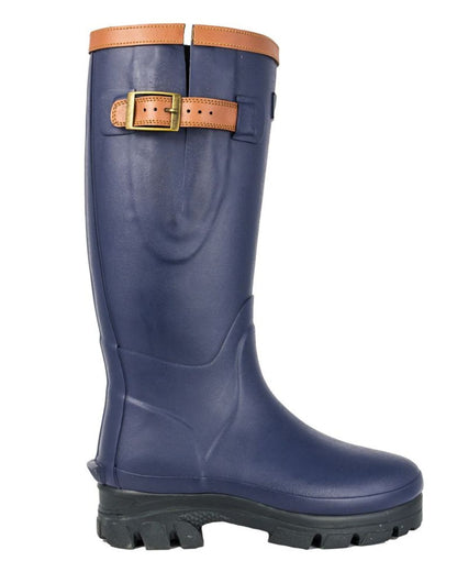 WOOF WEAR Neo Welly Navy Blue Wellington Boot - Neoprene Rubber Wellies for Women