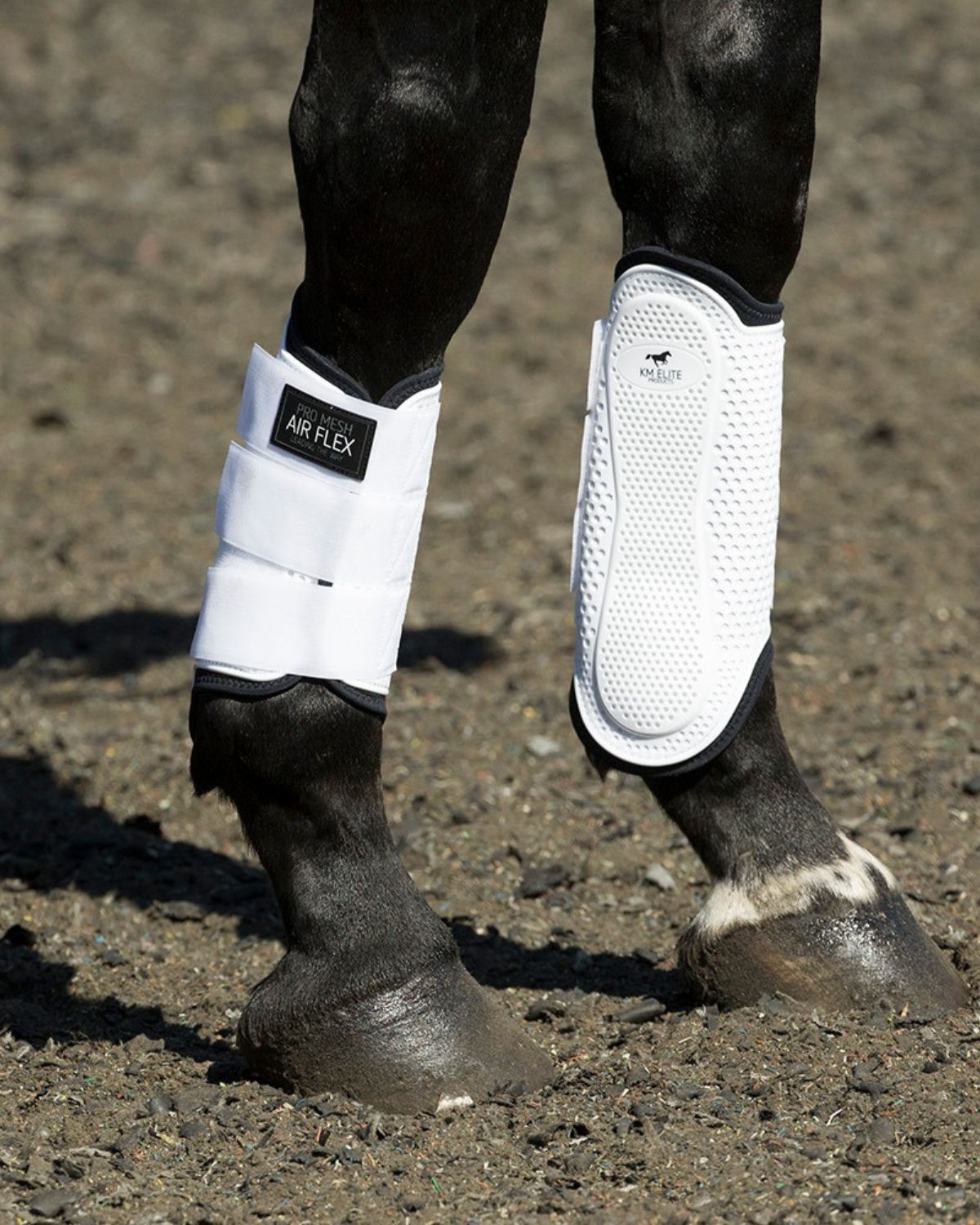 KM Elite Pro Mesh Hybrid Brushing Boot White/Black