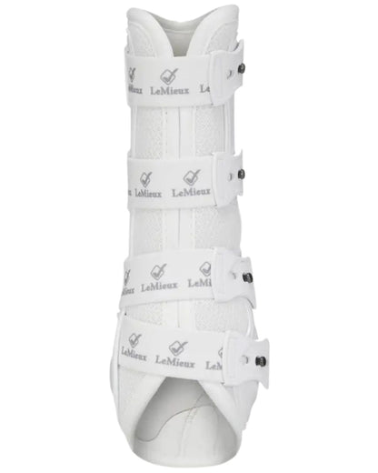 LEMIEUX ULTRA MESH SNUG BOOTS HIND WHITE - Breathable Horse Leg Protection & Support