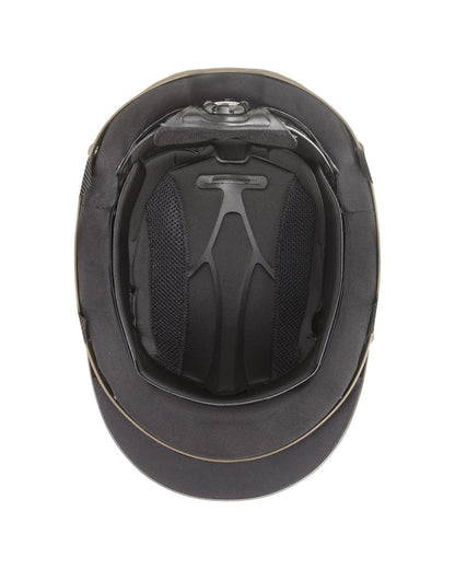 UVEX PERFEXXION III Brown Matt Riding Helmet: Hybrid Hardshell/In-Mould Equestrian Helmet