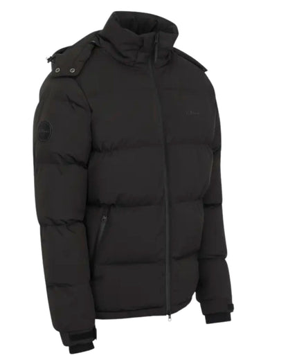 LeMieux Elite Young Rider Black Puffer Jacket - Equiflair Winter Riding Coat