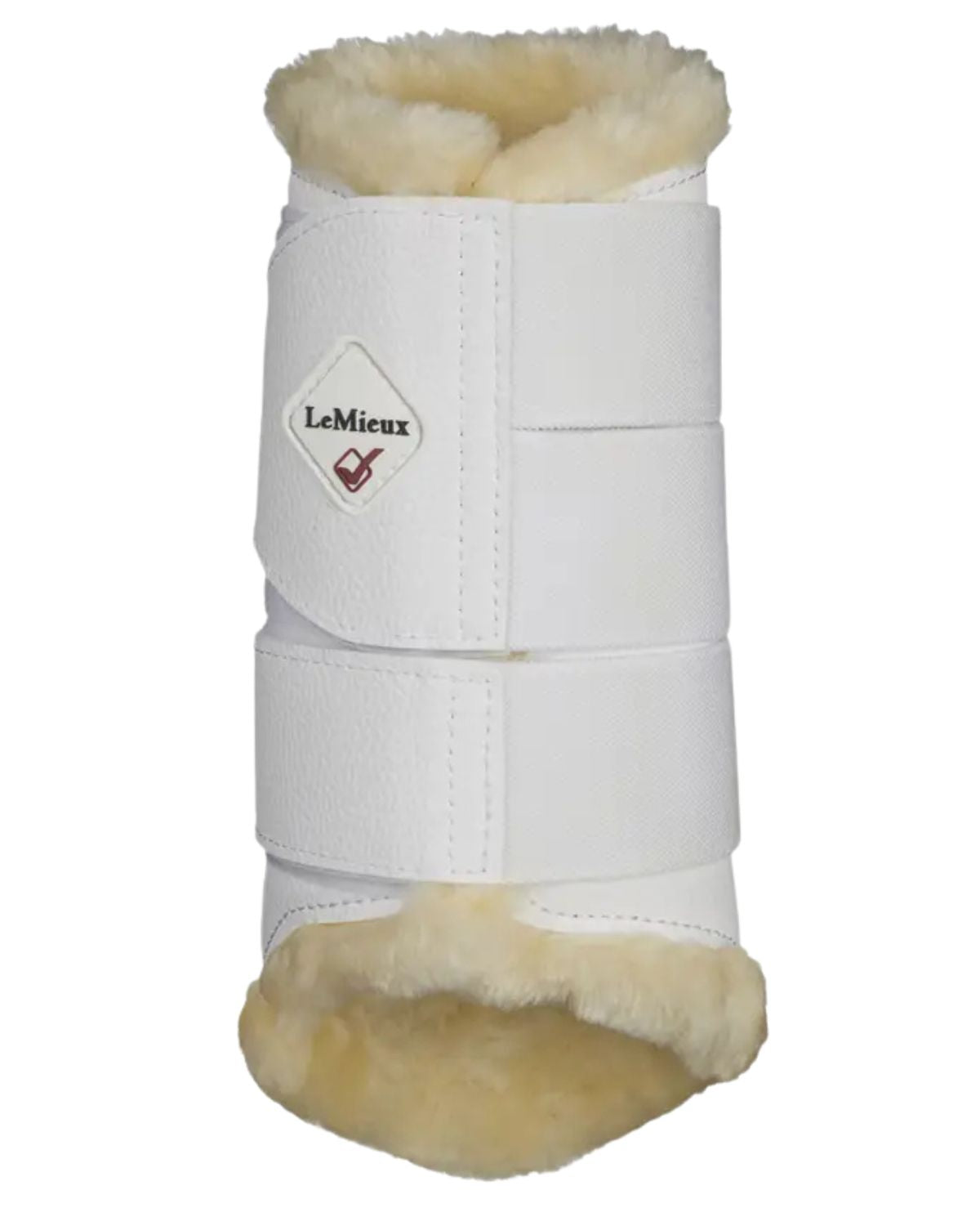 LeMieux Fleece Lined Brushing Boots White
