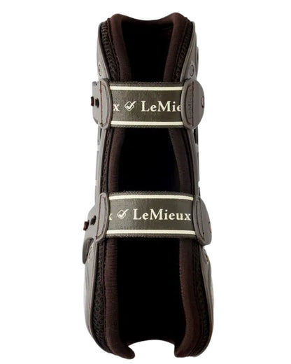 LeMieux Exo-Flex Brown Tendon Boots: Horse Leg Protection, Jumping Boot, Equestrian Gear