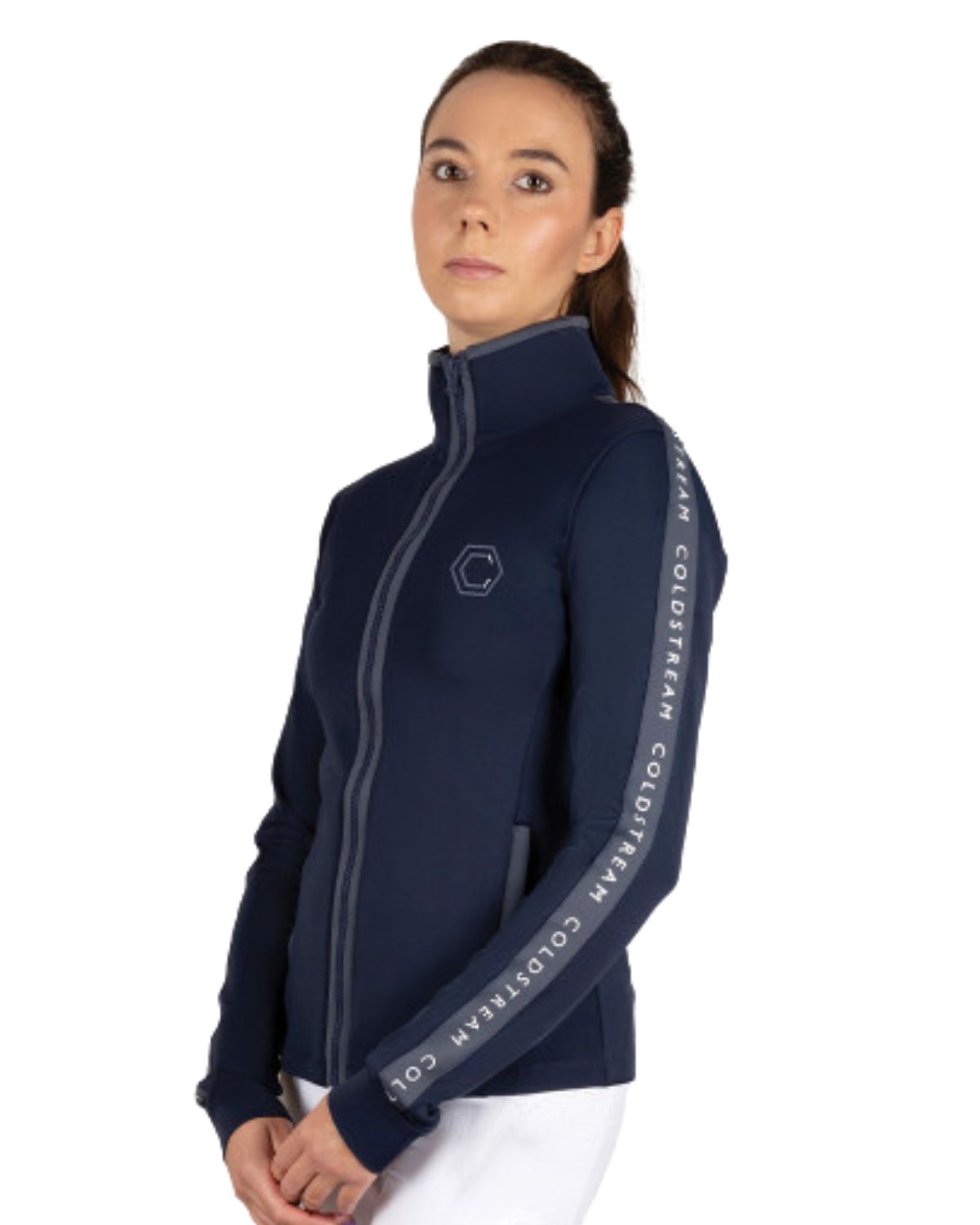 Coldstream Stamford Softshell Jacket Navy Women's Equestrian - Equiflair