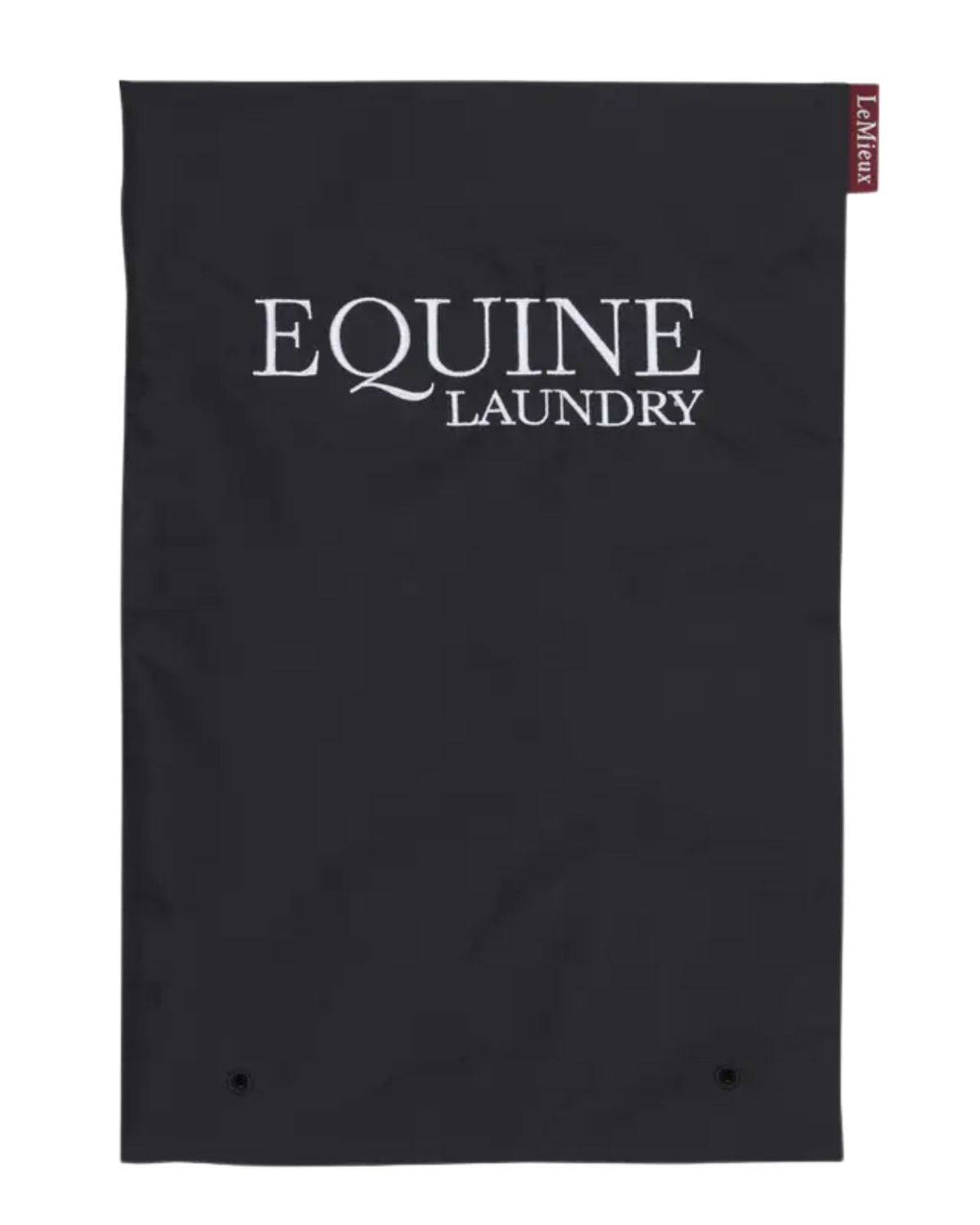LeMieux Equine Laundry Bag - Large Black Horse Laundry Bag - Washing Machine Protection - 75cm x 80cm