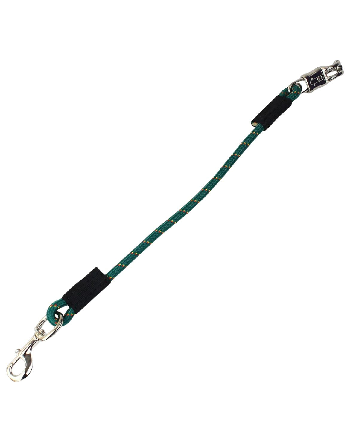 Hunter Green Horse Trailer Bungee Tie with Quick Release Panic Snap | Equiflair