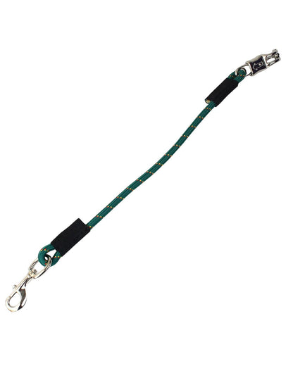 Hunter Green Horse Trailer Bungee Tie with Quick Release Panic Snap | Equiflair