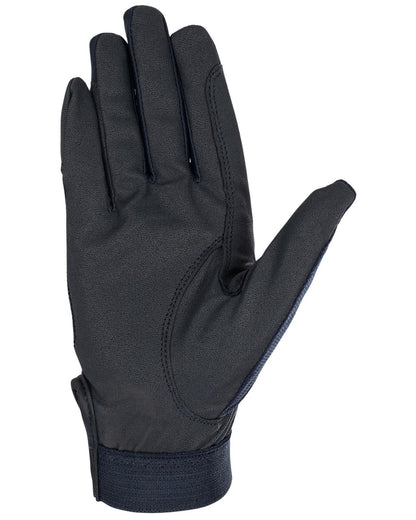 Equestro Gloves In Technical Fabric Navy