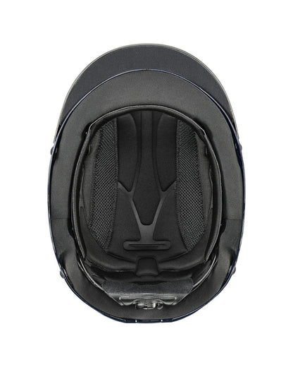 UVEX Perfexxion III Black Shiny Riding Helmet - Hybrid Design, German Made, Superior Ventilation