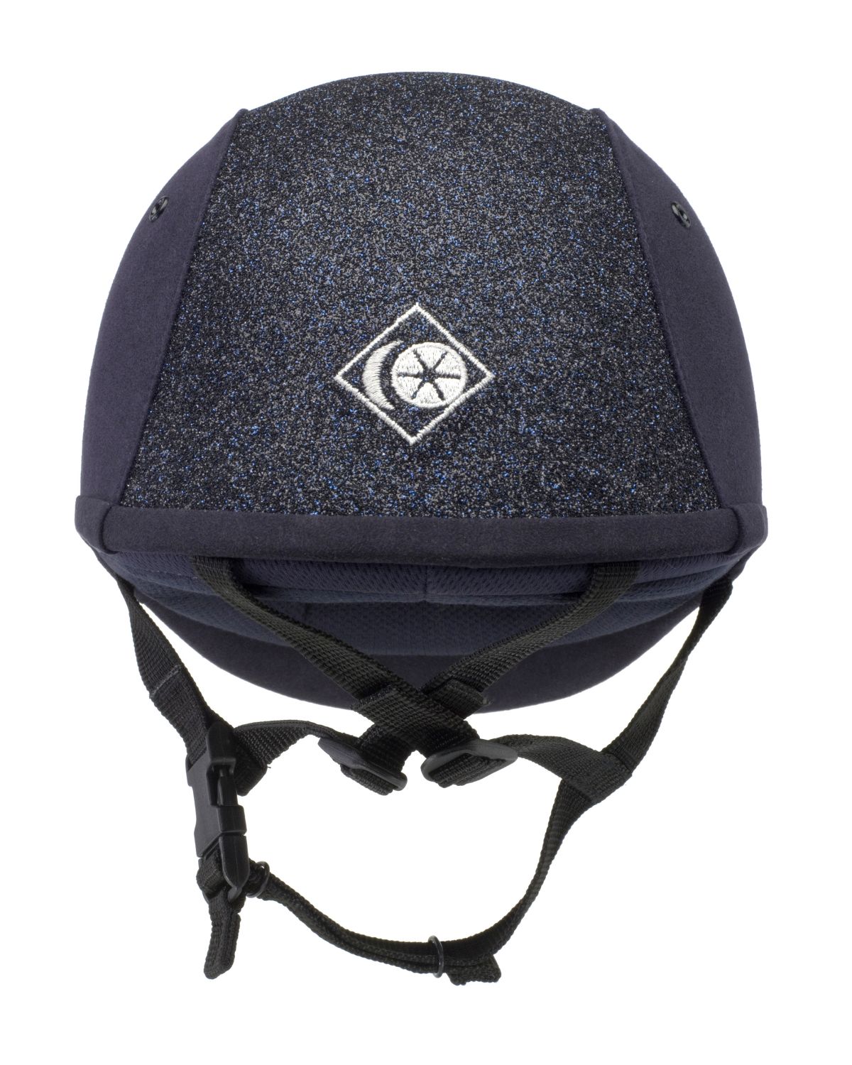 Charles Owen YR8 Sparkly Junior Helmet Navy - Stylish Riding Helmet for Kids