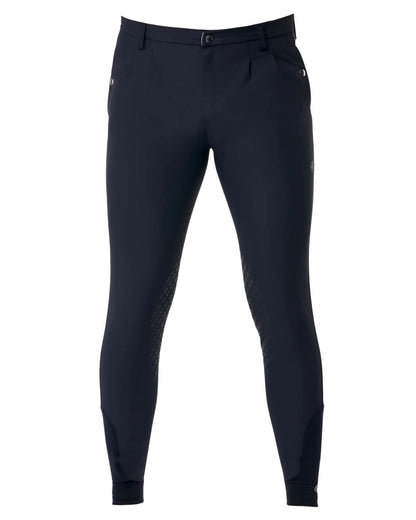 LEMIEUX Mens Elite Classic Pleated Breech in Navy | Riding Breeches for Men | Equiflair