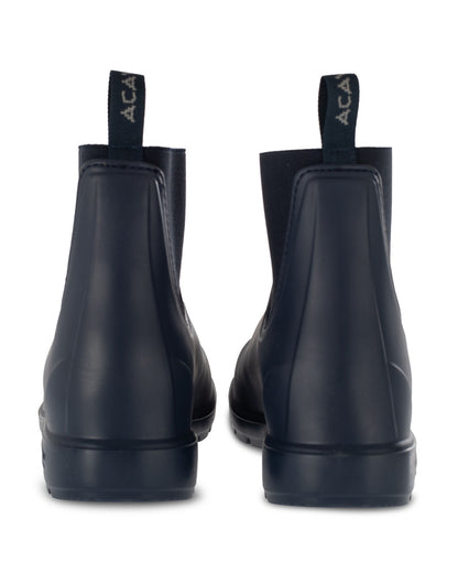 Acavallo Piuma  Rubber Jodhpur Boots Navy