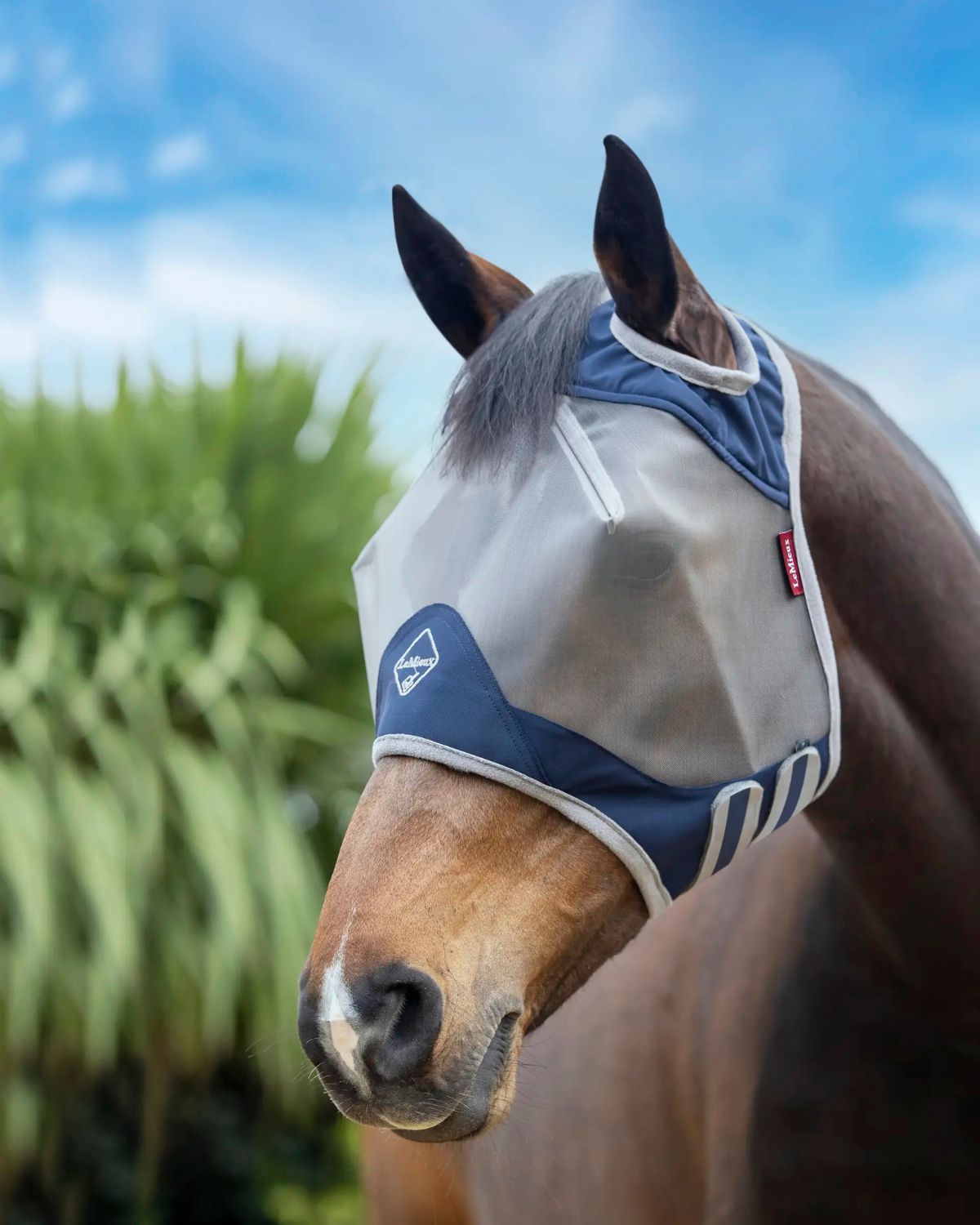 LeMieux ArmourShield Pro Standard Fly Mask Navy