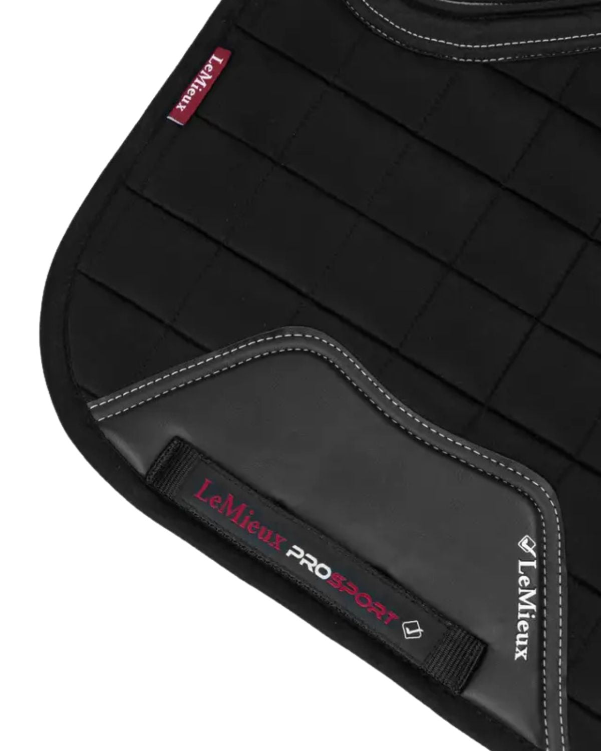 LeMieux X-Grip Silicone Dressage Square Black