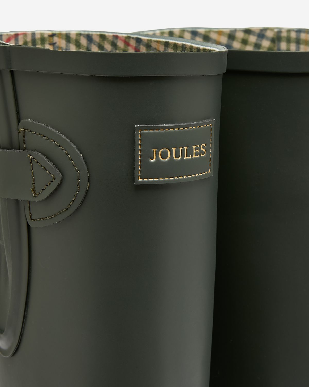 Joules Women's Houghton Adjustable Tall Welly Green