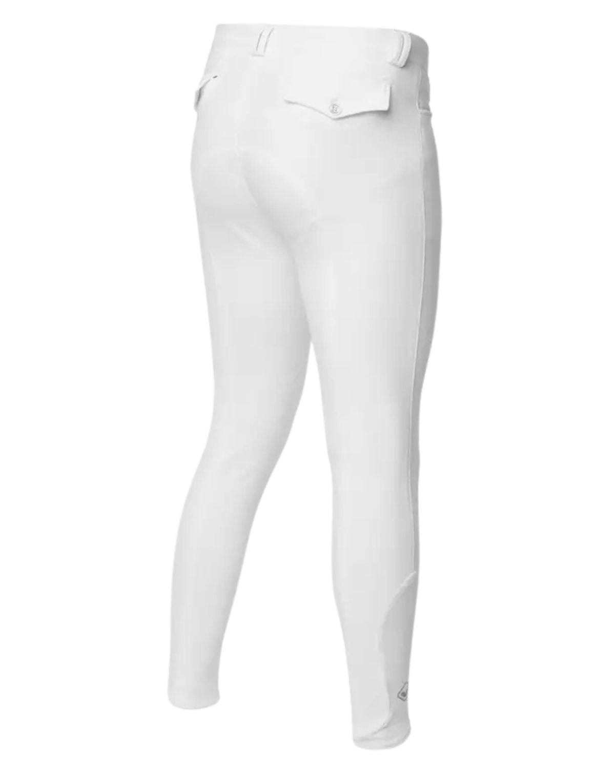 LeMieux Men's White Equestrian Breeches | Equiflair - High-performance riding pants for men in white.