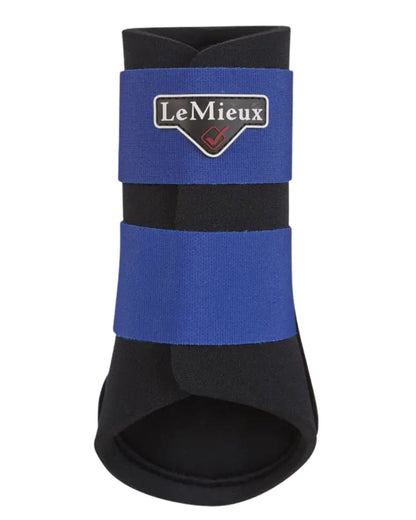 LeMieux Grafter Brushing Boot - Benetton Blue | Horse Leg Protection | Schooling, Turnout, Competition
