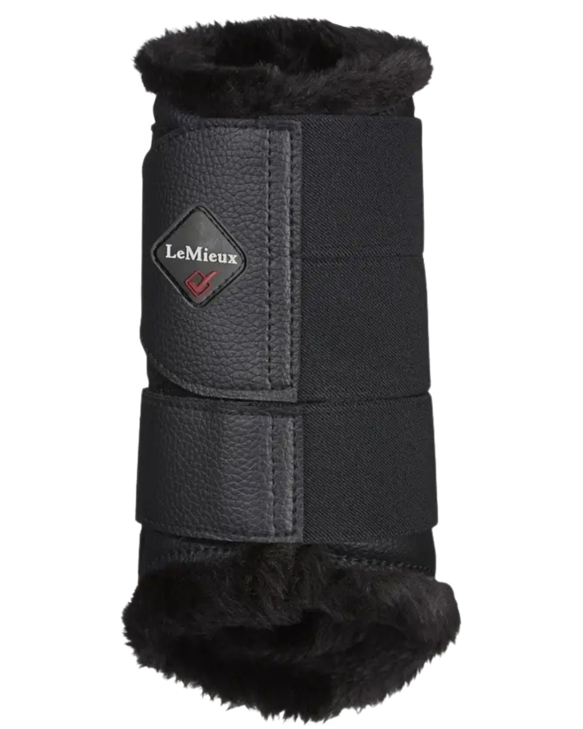 LeMieux Fleece Lined Brushing Boots Black