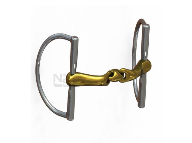 NEUE SCHULE Verbindend 16mm Hunter D-Ring Horse Bit