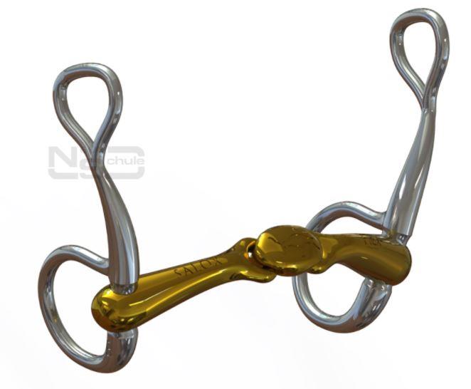 NEUE SCHULE Turtle Top FLEX Baucher Horse Bit | Equiflair - Premium Equestrian Tack, Stainless Steel, Comfort Mouthpiece
