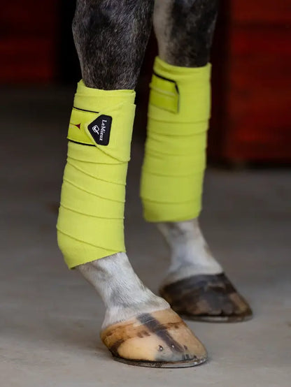 Horse Leg Wraps: Lemieux Classic Polo Bandages - Kiwi. Equestrian Leg Protection