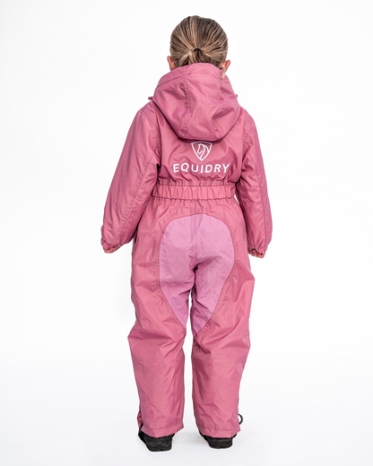 Equidry Children's All-In-One Puddle Suit Dusky Pink