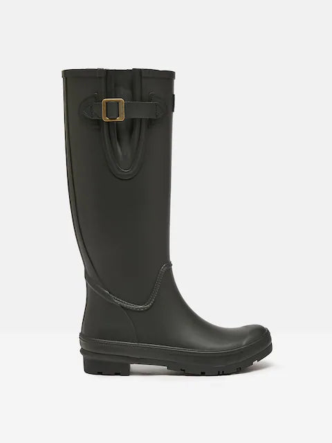 Joules Women's Houghton Adjustable Tall Welly Black
