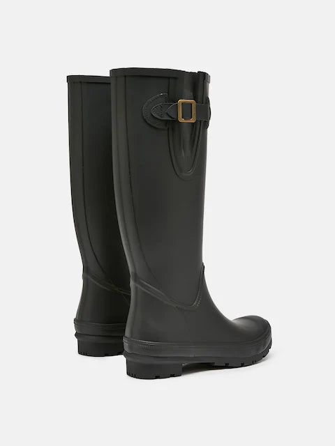 Joules Women's Houghton Adjustable Tall Welly Black