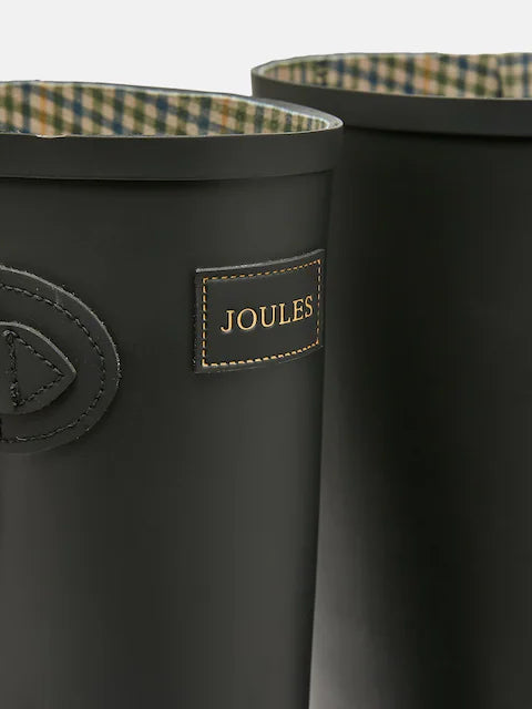 Joules Women's Houghton Adjustable Tall Welly Black