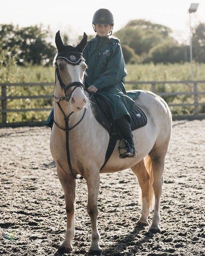 EQUIDRY Evolution Children's Thick Fleece Teal/Grey