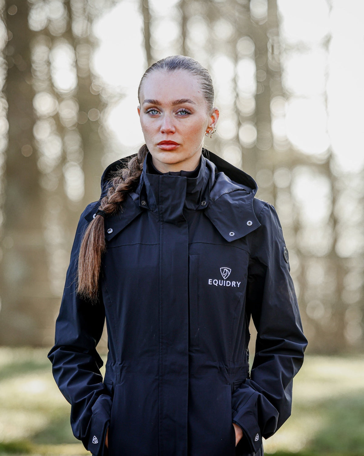 Aura Women's Raincoat Black