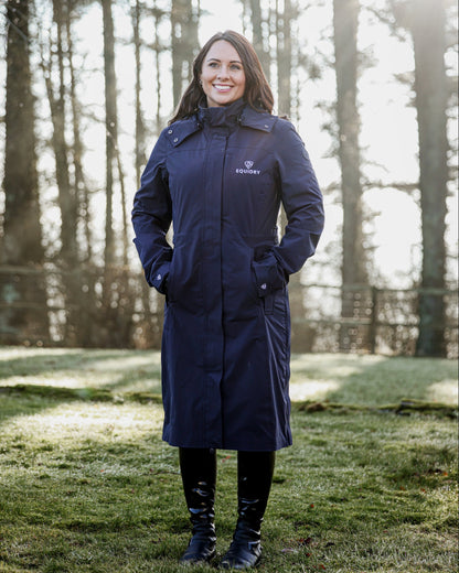 Aura Women's Raincoat Navy