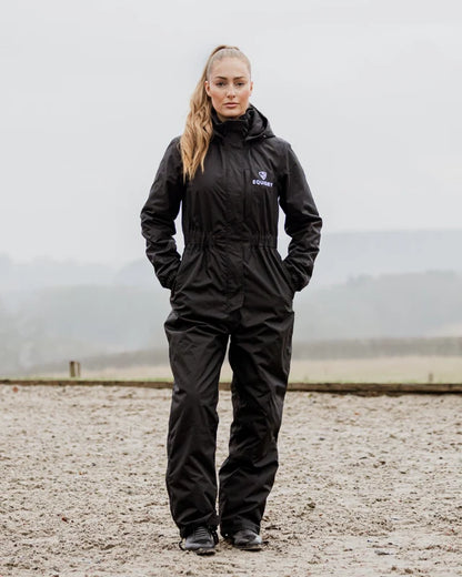 EQUIDRY Women's All-In-One Jumpsuit Black