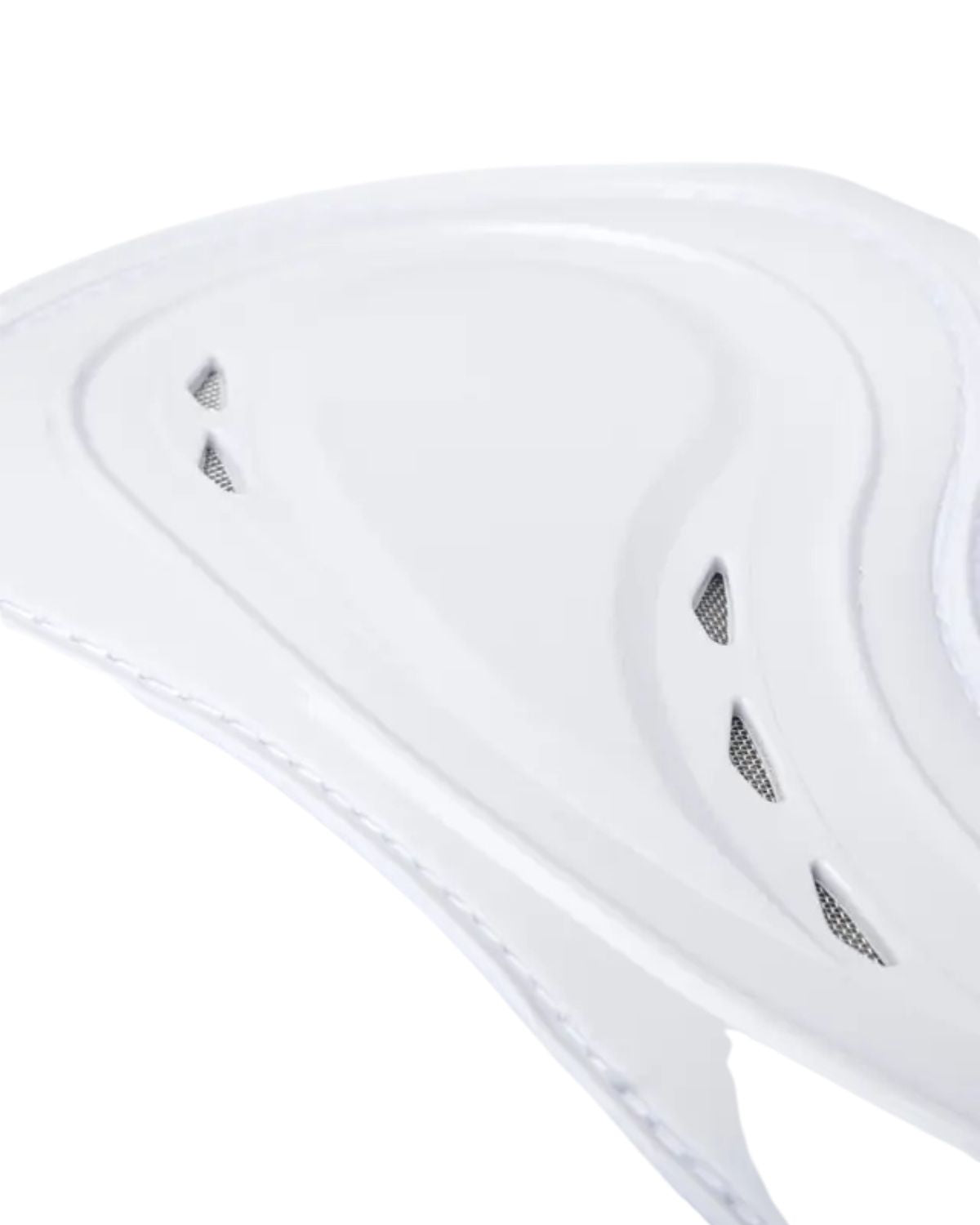 LeMieux ProShell White Brushing Boots for Horses: Molded Shell, Vents for Ventilation, Leg Protection