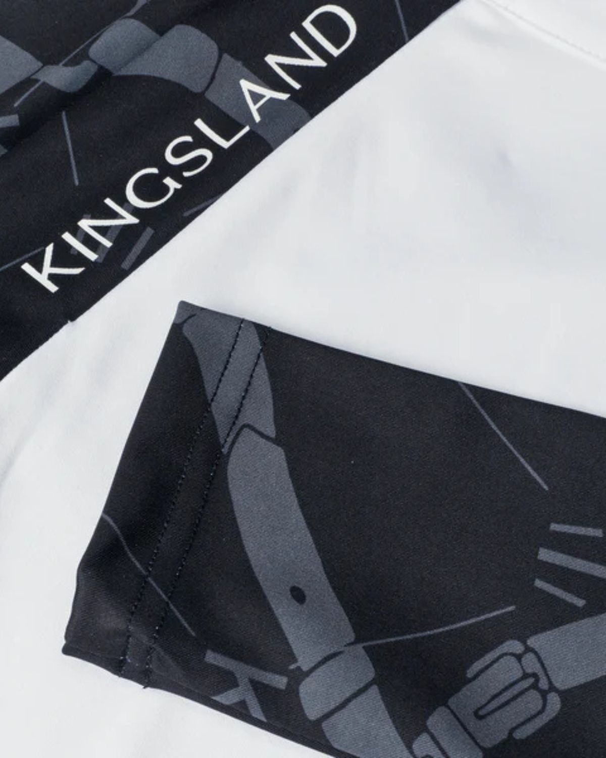 KINGSLAND KLVEA Ladies Show Shirt - Equestrian Print, Navy Blue - Equiflair