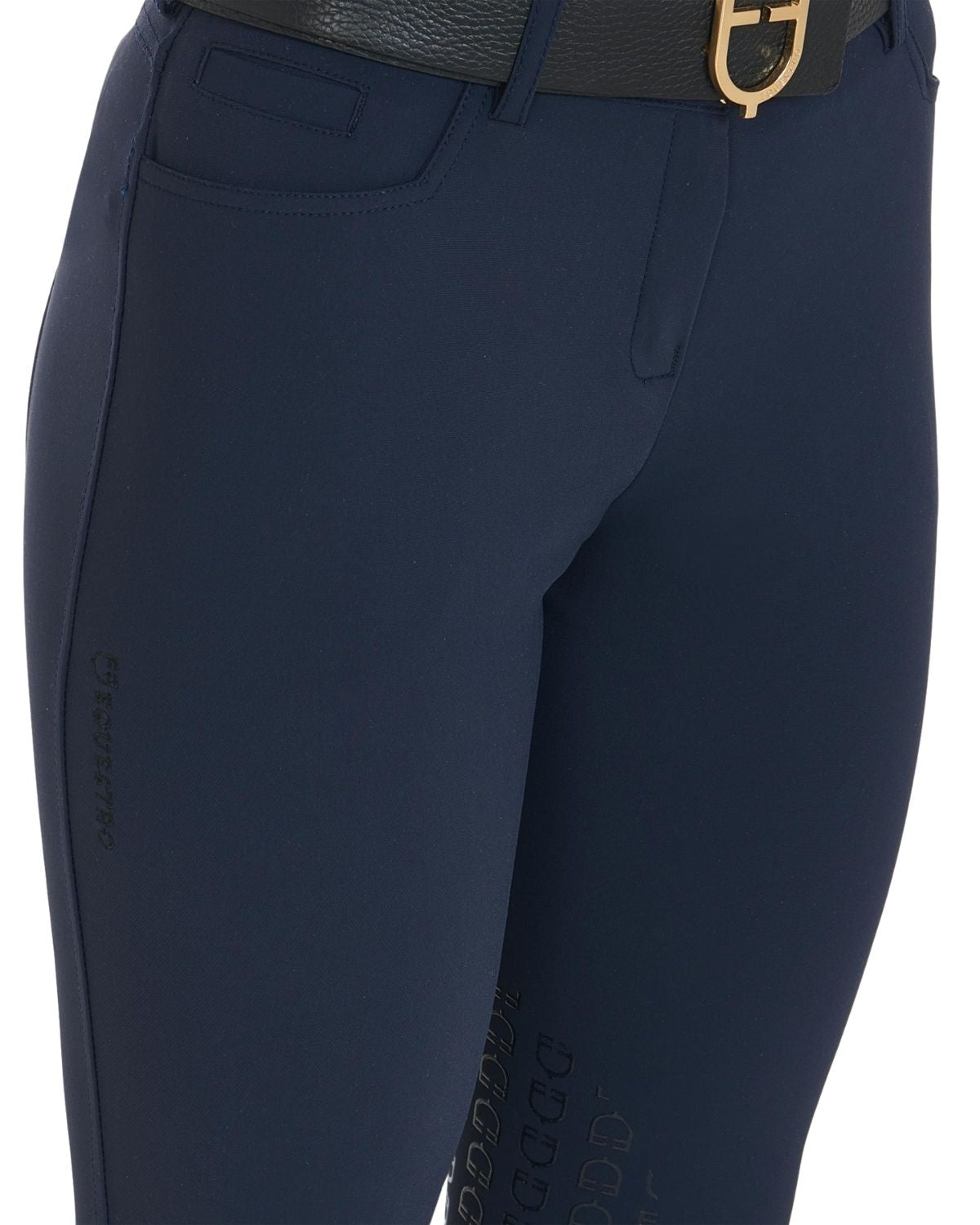 Equestro Women's Latest Generation Summer Breeches Navy
