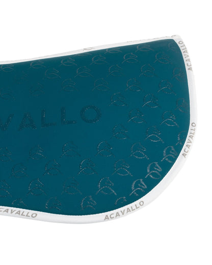 Acavallo Pad Mf Hps Cw-Cs  Bamboo Silicone Grip Flat Petrol/White