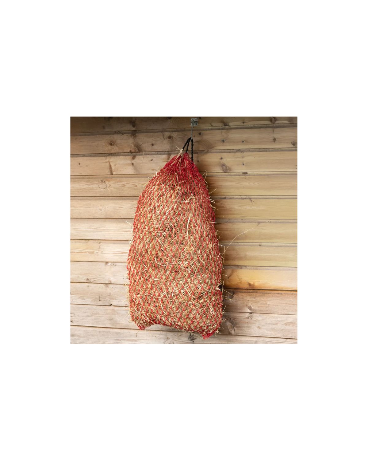 Slow Flow Lock-Knot Haynet by Hy Equestrian Red