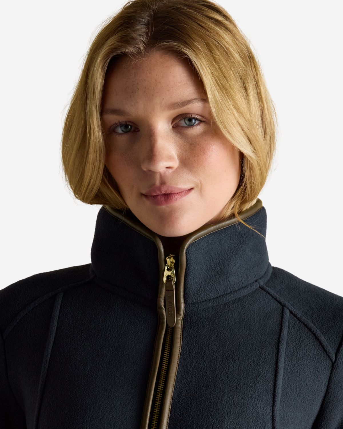 Joules Heritage Navy Longline Zip Through Fleece | Equiflair