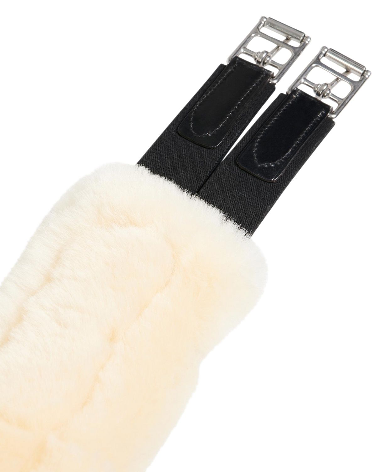 Equestro Jumping Girth With Belly Guard For English Saddle Black